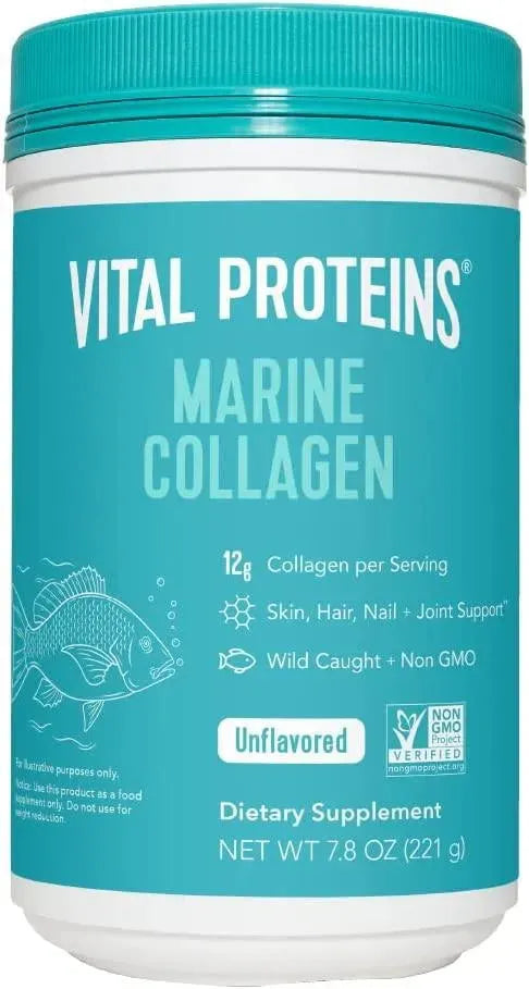 VITAL PROTEINS - Vital Proteins Marine Collagen Peptides Powder 7.8Oz. - The Red Vitamin MX - Suplementos Alimenticios - {{ shop.shopifyCountryName }}