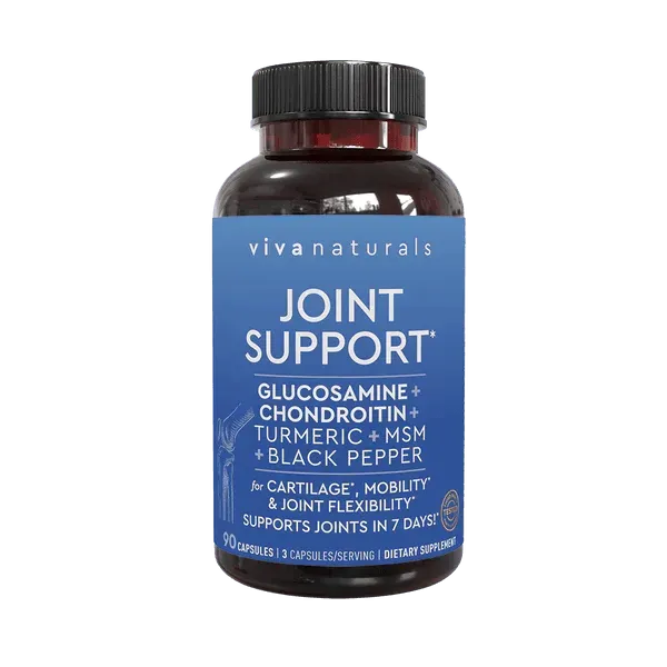 VIVA NATURALS - Viva Naturals Joint Support 90 Capsulas - The Red Vitamin MX - Suplementos Alimenticios - {{ shop.shopifyCountryName }}