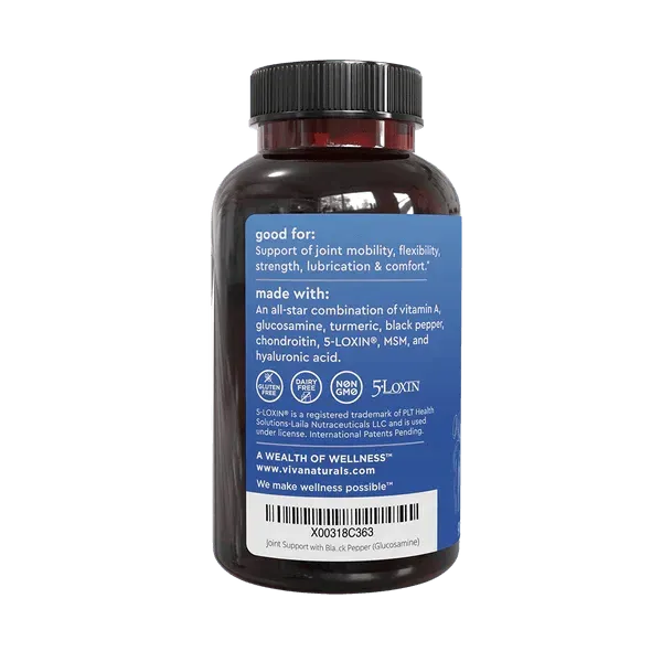 VIVA NATURALS - Viva Naturals Joint Support 90 Capsulas - The Red Vitamin MX - Suplementos Alimenticios - {{ shop.shopifyCountryName }}