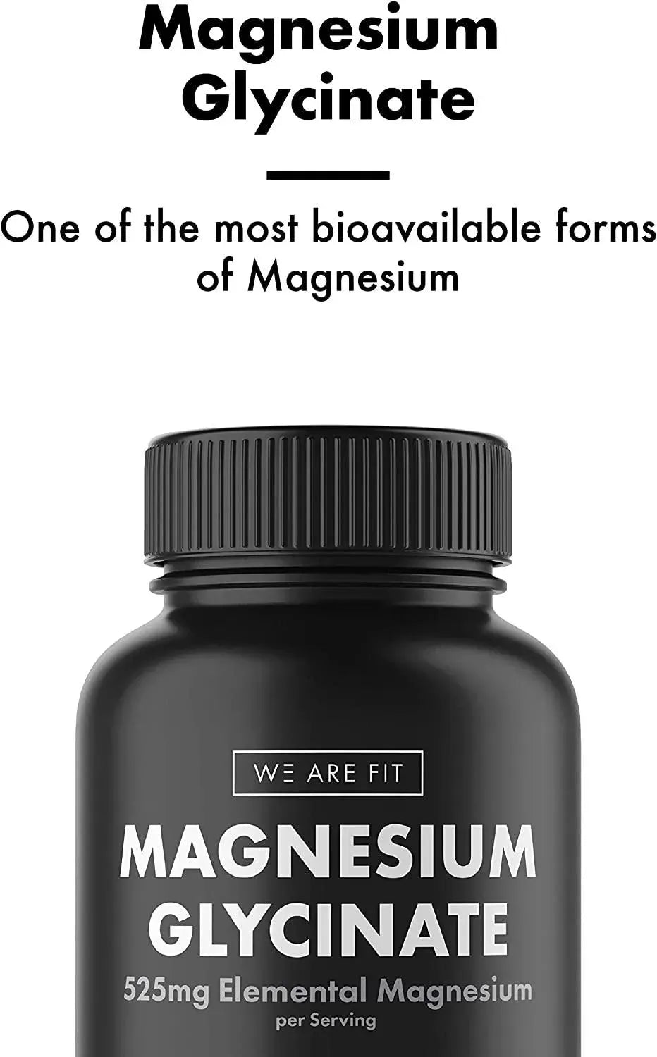 WE ARE FIT - We Are Fit Magnesium Glycinate 525Mg. 90 Capsulas - The Red Vitamin MX - Suplementos Alimenticios - {{ shop.shopifyCountryName }}