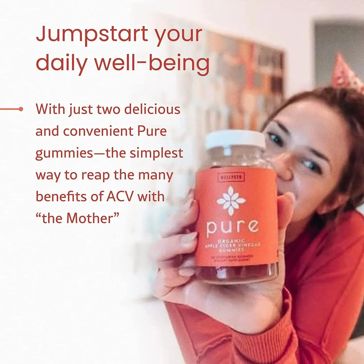 WELLPATH - WellPath Pure ACV Apple Cider Vinegar Gummies 60 Gomitas - The Red Vitamin MX - Suplementos Alimenticios - {{ shop.shopifyCountryName }}