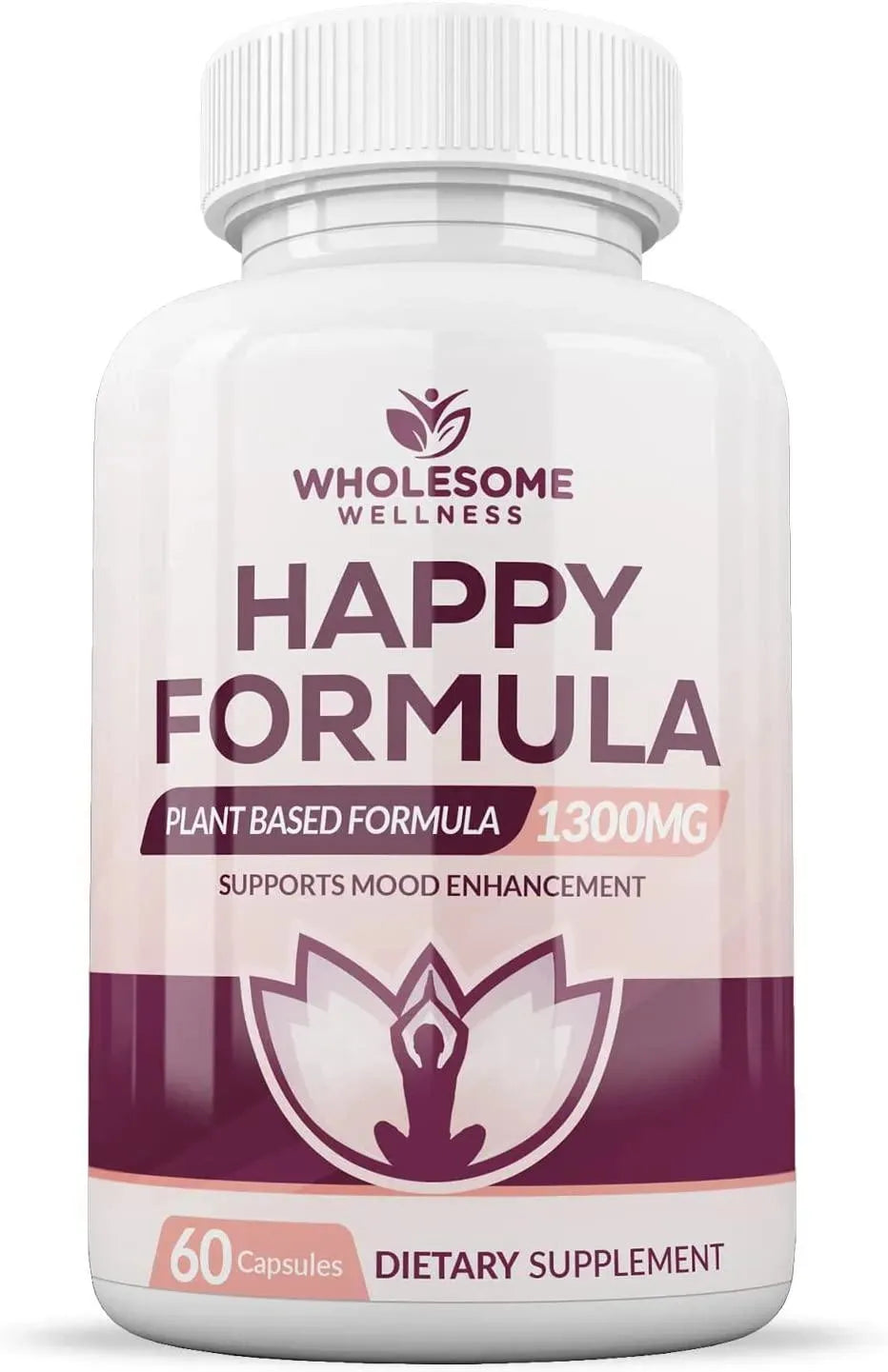 WHOLESOME WELLNESS - Wholesome Wellness Happy Formula Natural Anxiety Depression Relief 60 Capsulas - The Red Vitamin MX - Suplementos Alimenticios - {{ shop.shopifyCountryName }}