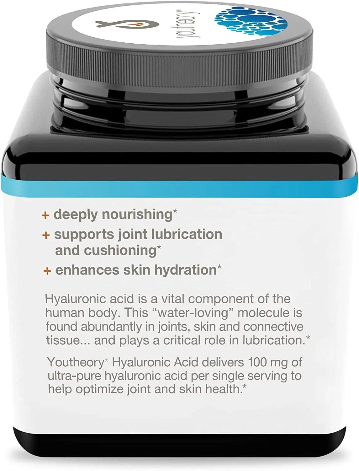 YOUTHEORY - Youtheory Hyaluronic Acid Advanced Formula 120 Capsulas - The Red Vitamin MX - Suplementos Alimenticios - {{ shop.shopifyCountryName }}