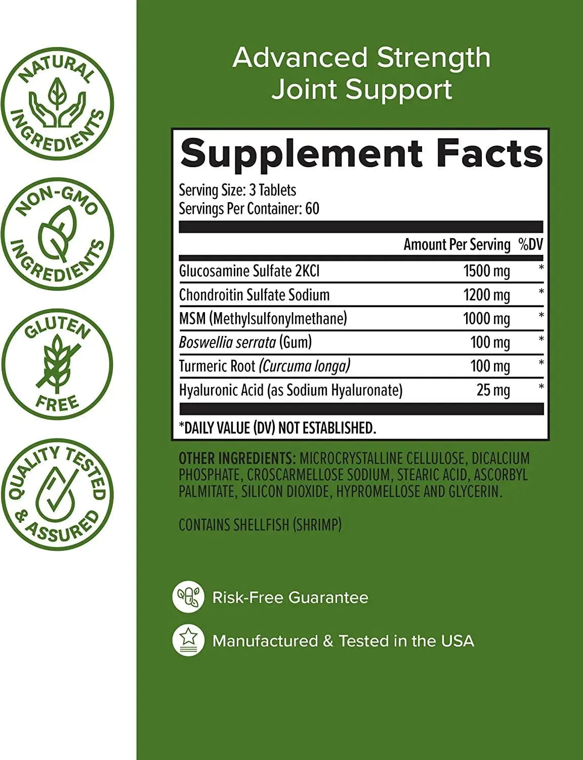 ZENWISE HEALTH - Zenwise Health Advanced Strength Joint Support 180 Tabletas - The Red Vitamin MX - Suplementos Alimenticios - {{ shop.shopifyCountryName }}