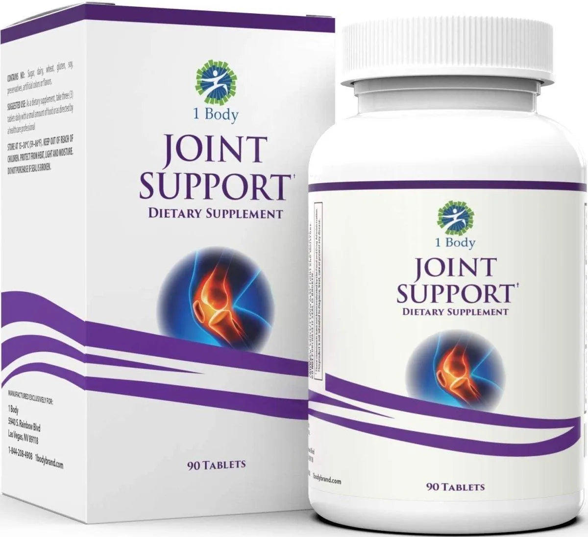 1 BODY - 1 Body Joint Support 90 Tabletas - The Red Vitamin MX - Suplementos Alimenticios - {{ shop.shopifyCountryName }}