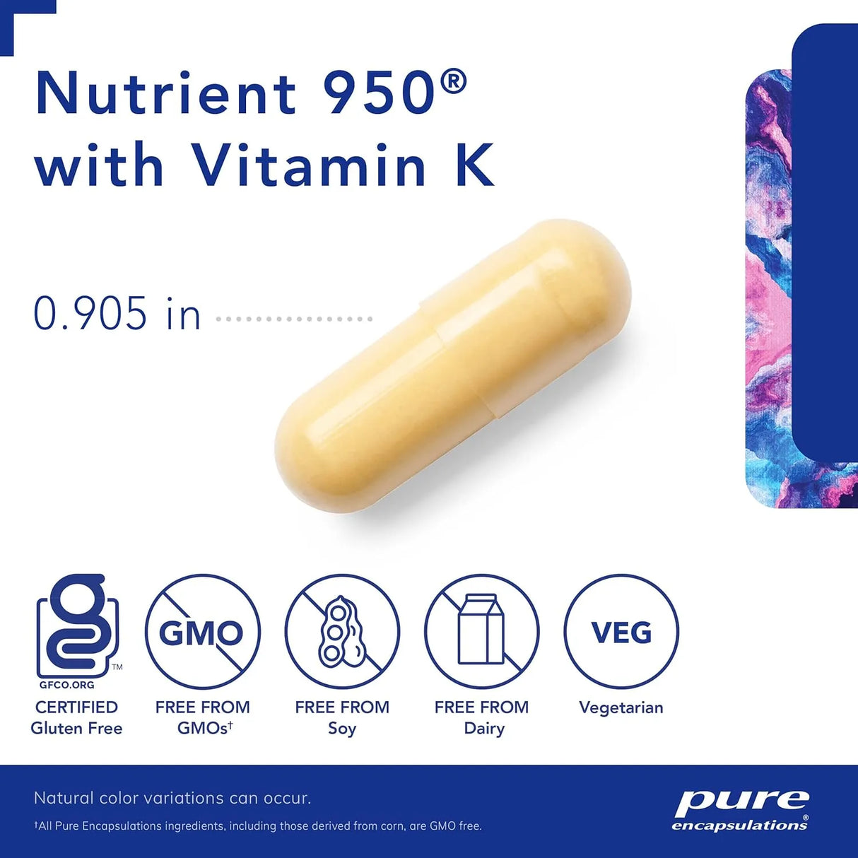 PURE ENCAPSULATIONS - Pure Encapsulations Nutrient 950 with Vitamin K Multivitamin Supplement 180 Capsulas - The Red Vitamin MX - Suplementos Alimenticios - {{ shop.shopifyCountryName }}