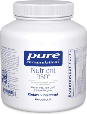 PURE ENCAPSULATIONS - Pure Encapsulations Nutrient 950 Multivitamin Supplement 180 Capsulas - The Red Vitamin MX - Suplementos Alimenticios - {{ shop.shopifyCountryName }}