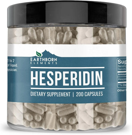 EARTHBORN ELEMENTS - Earthborn Elements Hesperidin 200 Capsulas - The Red Vitamin MX - Suplementos Alimenticios - {{ shop.shopifyCountryName }}