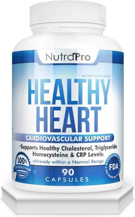 NUTRAPRO - NutraPro Healthy Heart 90 Capsulas - The Red Vitamin MX - Suplementos Alimenticios - {{ shop.shopifyCountryName }}