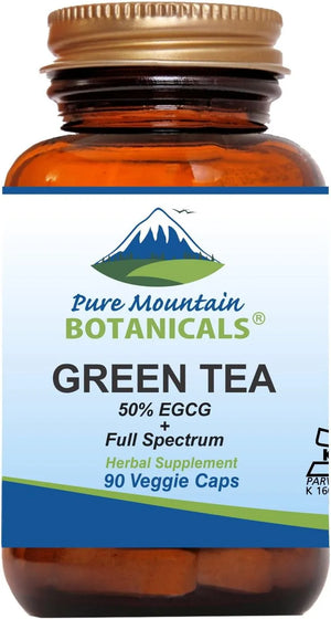 PURE MOUNTAIN BOTANICALS - Pure Mountain Botanicals Green Tea 90 Capsulas - The Red Vitamin MX - Suplementos Alimenticios - {{ shop.shopifyCountryName }}