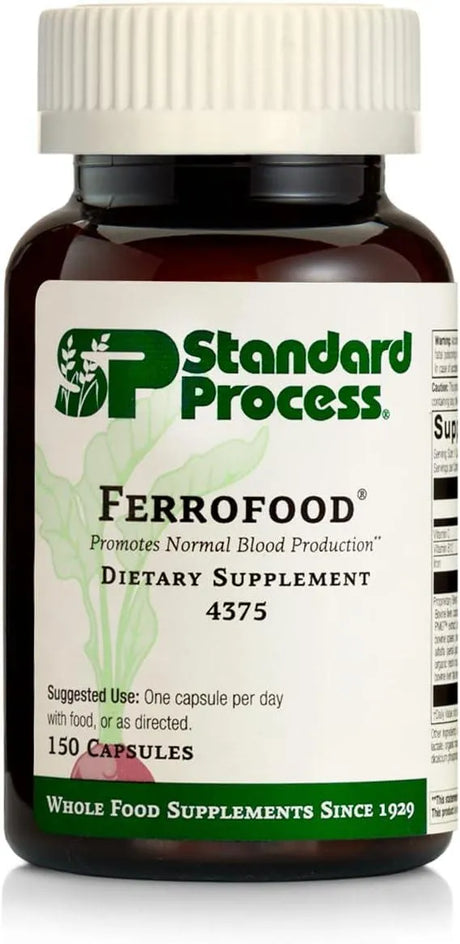 STANDARD PROCESS - Standard Process Ferrofood Healthy Blood 150 Capsulas - The Red Vitamin MX - Suplementos Alimenticios - {{ shop.shopifyCountryName }}