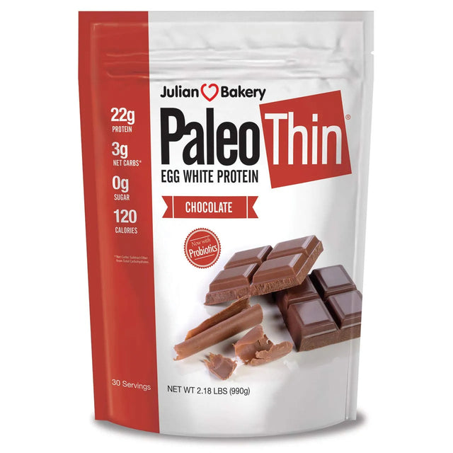 JULIAN BAKERY - Julian Bakery Paleo Thin Protein Powder Chocolate 990Gr. - The Red Vitamin MX - Suplementos Alimenticios - {{ shop.shopifyCountryName }}