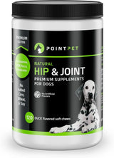 POINTPET - PointPet Hip & Joint Glucosamine for Dogs 120 Masticables - The Red Vitamin MX - Cuidado De Cadera Y Articulaciones Para Perros - {{ shop.shopifyCountryName }}