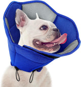 SUNFURA Dog Cone BLUE MEDIUM