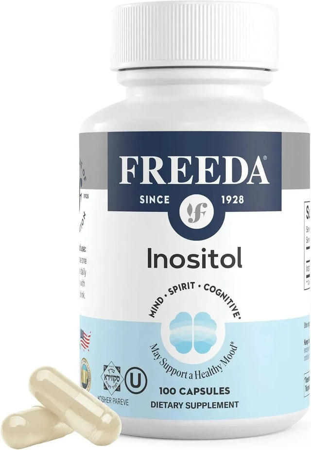 FREEDA - FREEDA Pure Inositol 100 Capsulas - The Red Vitamin MX - Suplementos Alimenticios - {{ shop.shopifyCountryName }}