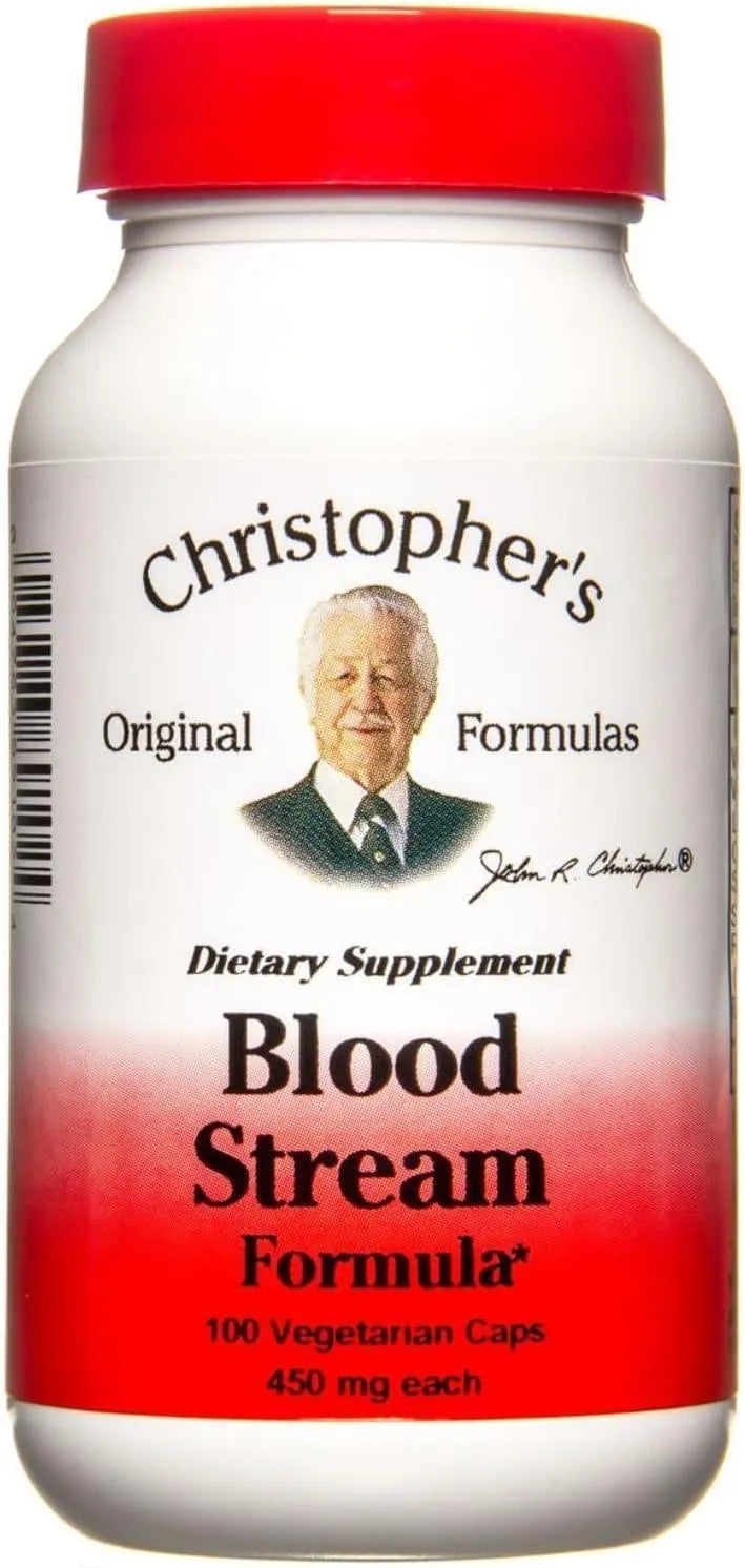 CHRISTOPHER´S - Dr. Christopher's Blood Stream Formula 100 Capsulas - The Red Vitamin MX - Suplementos Alimenticios - {{ shop.shopifyCountryName }}