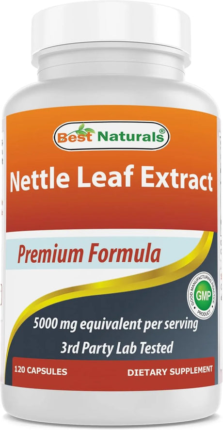 BEST NATURALS - Best Naturals Nettle Leaf Extract 5000Mg. 120 Capsulas - The Red Vitamin MX - Suplementos Alimenticios - {{ shop.shopifyCountryName }}