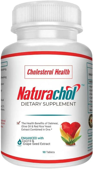 NUTRACHOL - Naturachol Advanced Cholesterol Support Formula 90 Tabletas - The Red Vitamin MX - Suplementos Alimenticios - {{ shop.shopifyCountryName }}