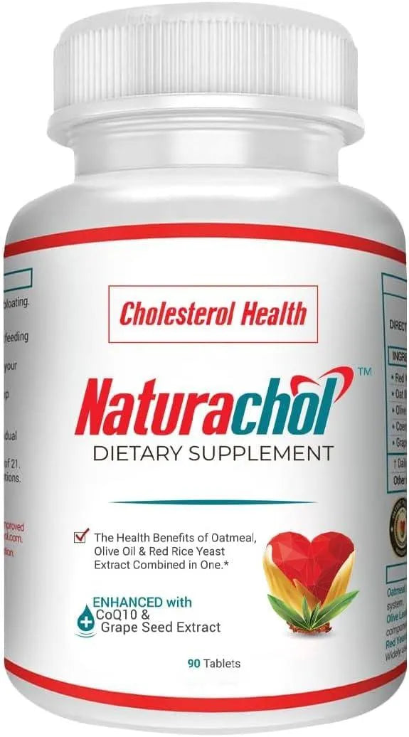 NUTRACHOL - Naturachol Advanced Cholesterol Support Formula 90 Tabletas - The Red Vitamin MX - Suplementos Alimenticios - {{ shop.shopifyCountryName }}