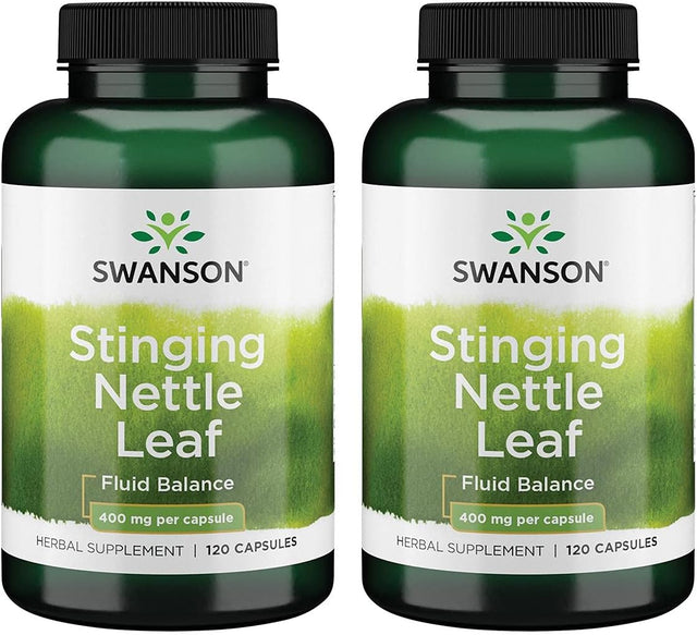 SWANSON - Swanson Stinging Nettle Leaf 400Mg. 120 Capsulas 2 Pack - The Red Vitamin MX - Suplementos Alimenticios - {{ shop.shopifyCountryName }}