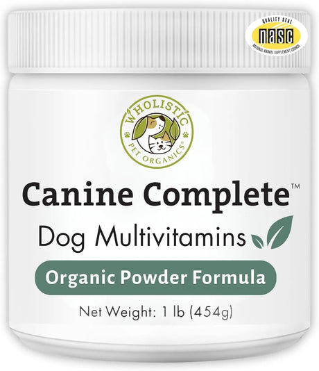 WHOLISTIC PET ORGANICS - Wholistic Pet Organics Canine Complete Dog Multivitamin 454Gr. - The Red Vitamin MX - Multivitamínicos Para Perros - {{ shop.shopifyCountryName }}