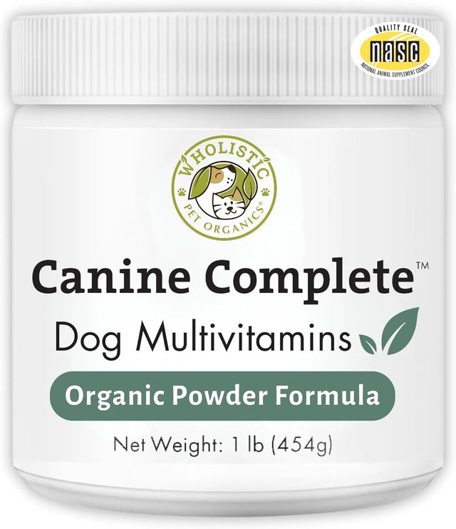 WHOLISTIC PET ORGANICS - Wholistic Pet Organics Canine Complete Dog Multivitamin 454Gr. - The Red Vitamin MX - Multivitamínicos Para Perros - {{ shop.shopifyCountryName }}