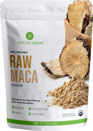 ANTLER FARMS - Antler Farms 100% Pure Organic Raw Maca Powder 200Gr. - The Red Vitamin MX - Suplementos Alimenticios - {{ shop.shopifyCountryName }}