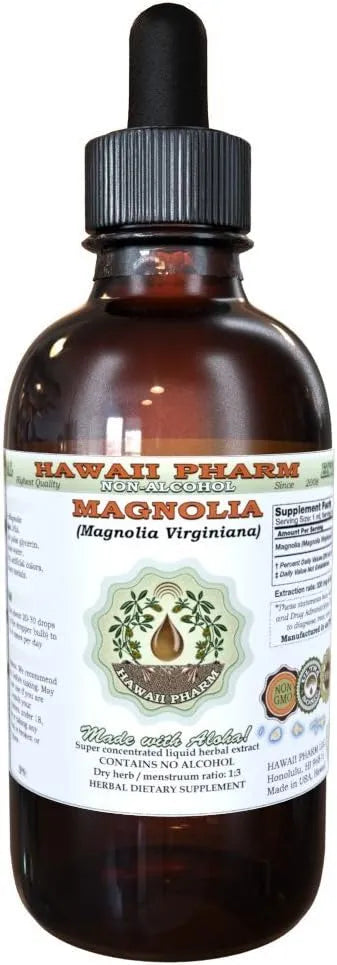 HAWAIIPHARM - Hawaii Pharm Magnolia Alcohol-Free Liquid Extract 2 Fl.Oz. - The Red Vitamin MX - Suplementos Alimenticios - {{ shop.shopifyCountryName }}