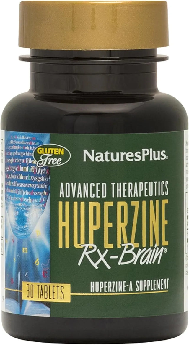 NATURESPLUS - Natures Plus Huperzine Rx-Brain 50mcg 30 Tabletas - The Red Vitamin MX - Suplementos Alimenticios - {{ shop.shopifyCountryName }}