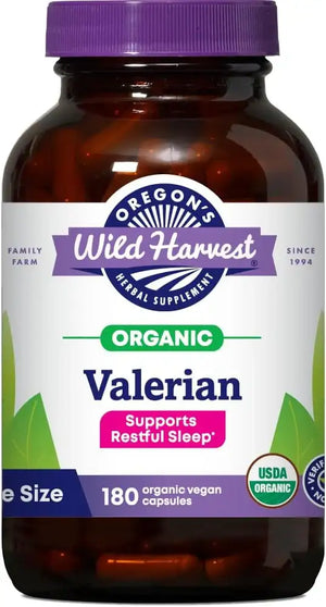 OREGON'S WILD HARVEST - Oregon's Wild Harvest Certified Organic Valerian 900Mg. 180 Capsulas - The Red Vitamin MX - Suplementos Alimenticios - {{ shop.shopifyCountryName }}