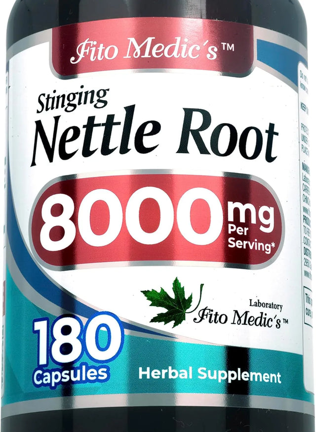 FITO MEDIC´S - FITO MEDIC'S Lab Stinging Nettle Root 180 Capsulas - The Red Vitamin MX - Suplementos Alimenticios - {{ shop.shopifyCountryName }}