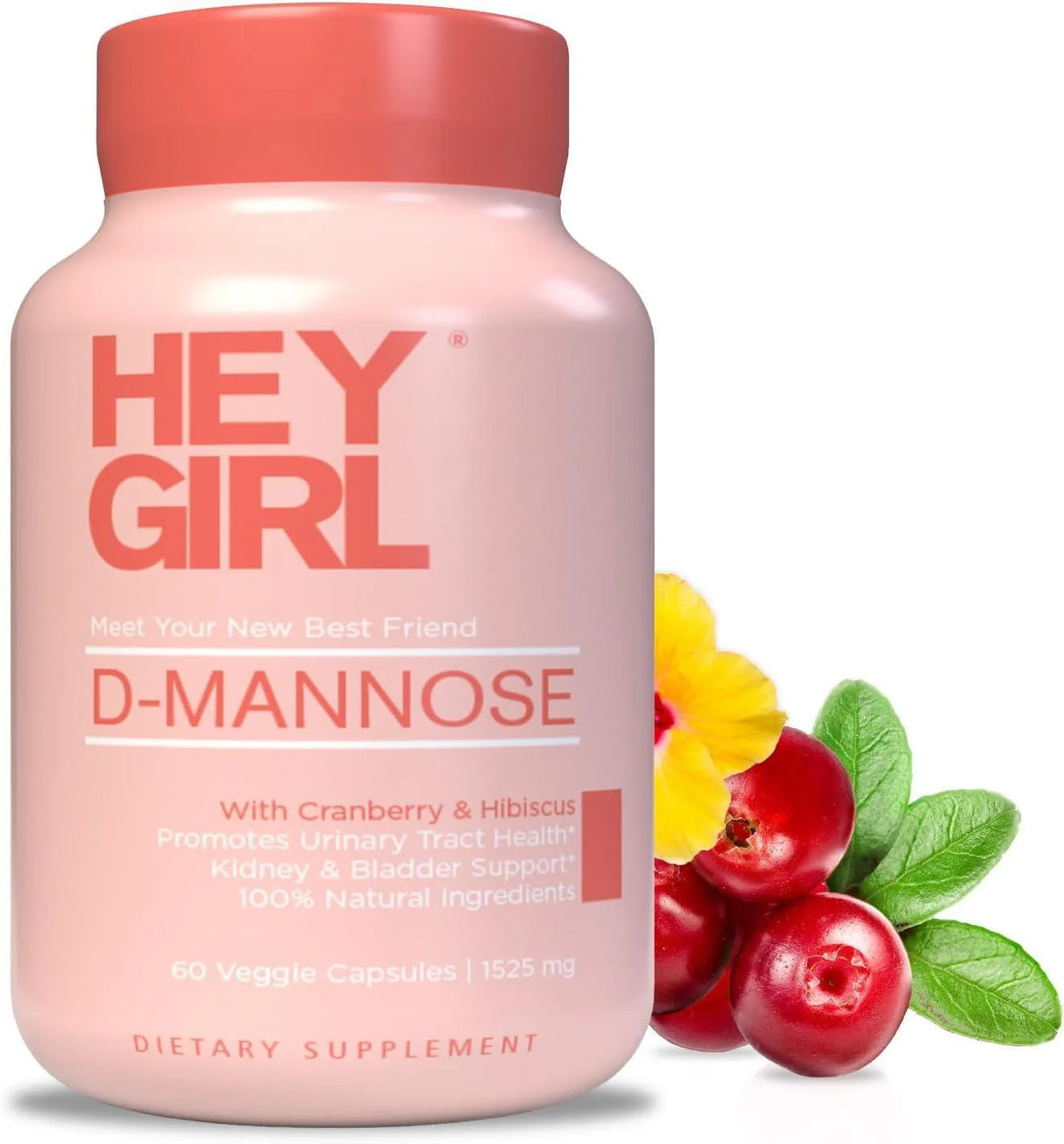 HEY GIRL NUTRITION - Hey Girl Nutrition D Mannose 60 Capsulas - The Red Vitamin MX - Suplementos Alimenticios - {{ shop.shopifyCountryName }}