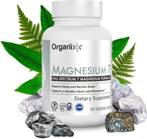 ORGANIXX - Organixx Magnesium 30 Capsulas - The Red Vitamin MX - Suplementos Alimenticios - {{ shop.shopifyCountryName }}