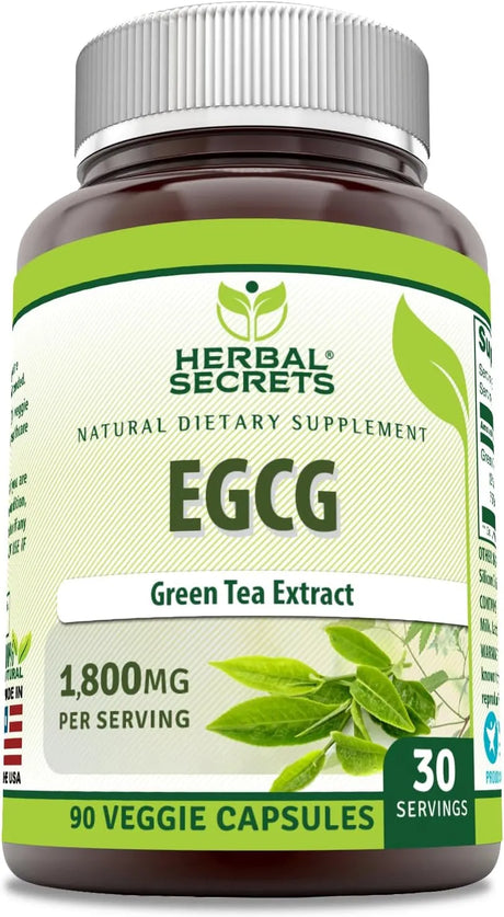 HERBAL SECRETS - Herbal Secrets EGCG Green Tea Extract 1800Mg. 90 Capsulas - The Red Vitamin MX - Suplementos Alimenticios - {{ shop.shopifyCountryName }}