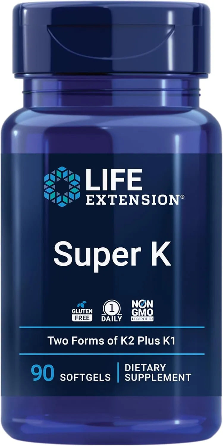 LIFE EXTENSION - Life Extension Super K 90 Capsulas Blandas - The Red Vitamin MX - Suplementos Alimenticios - {{ shop.shopifyCountryName }}