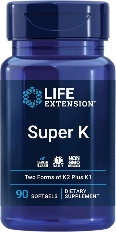 LIFE EXTENSION - Life Extension Super K 90 Capsulas Blandas - The Red Vitamin MX - Suplementos Alimenticios - {{ shop.shopifyCountryName }}