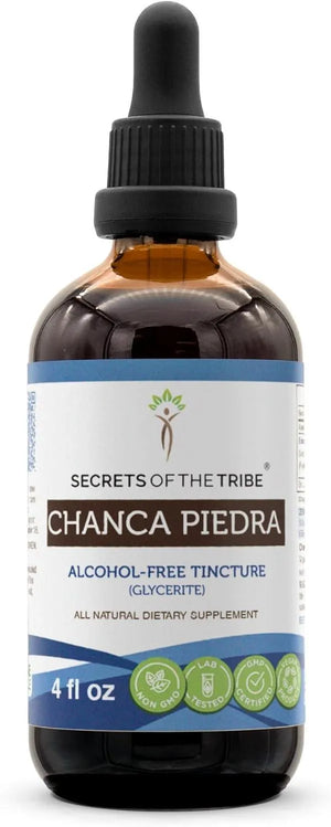 SECRETS OF THE TRIBE - Secrets of the Tribe Chanca Piedra Alcohol-Free Tincture Extract 4 Fl.Oz. - The Red Vitamin MX - Suplementos Alimenticios - {{ shop.shopifyCountryName }}