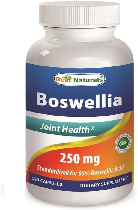 BEST NATURALS - Best Naturals Boswellia Serrata 250Mg. 120 Capsulas - The Red Vitamin MX - Suplementos Alimenticios - {{ shop.shopifyCountryName }}