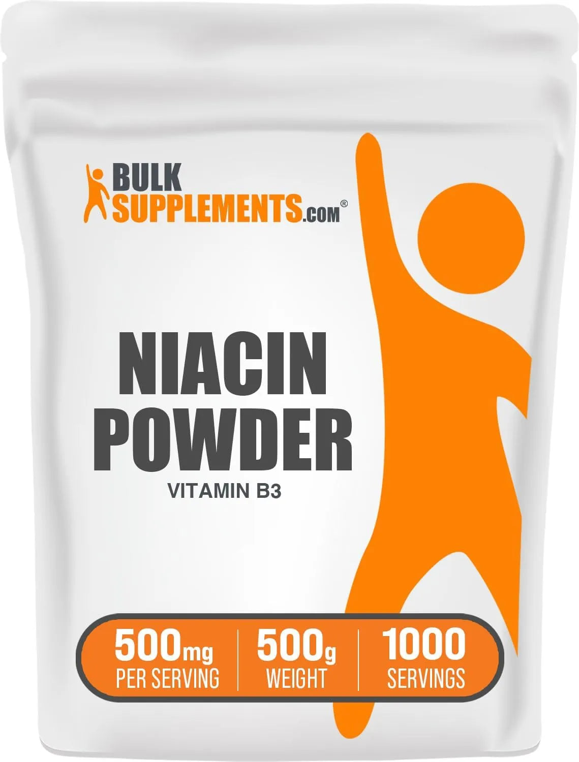 BULK SUPPLEMENTS - Bulk Supplements Niacin Powder 500Gr. - The Red Vitamin MX - Suplementos Alimenticios - {{ shop.shopifyCountryName }}