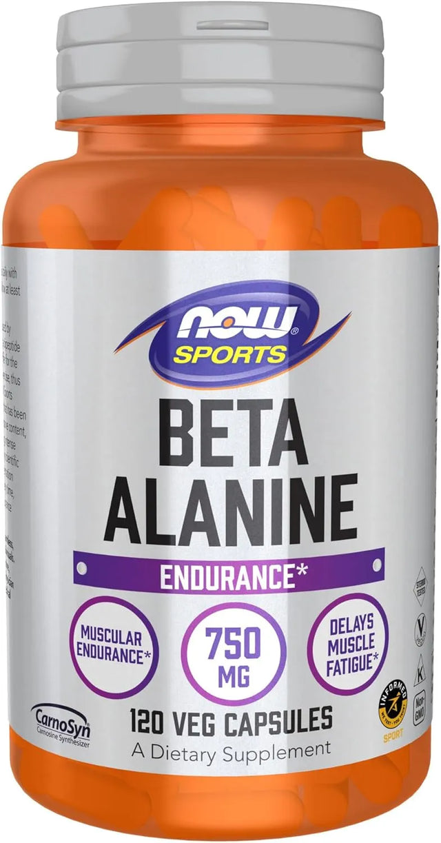 NOW SPORTS - NOW Foods Sports Nutrition Beta-Alanine 750Mg. 120 Capsulas - The Red Vitamin MX - Suplementos Alimenticios - {{ shop.shopifyCountryName }}