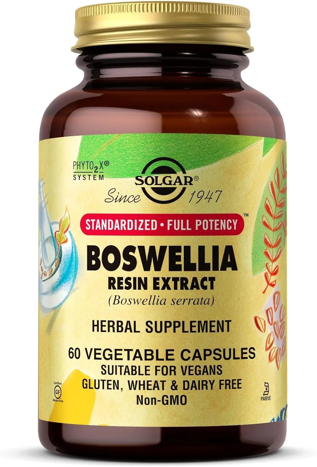 SOLGAR - SOLGAR Boswellia Resin Extract 60 Capsulas - The Red Vitamin MX - Suplementos Alimenticios - {{ shop.shopifyCountryName }}