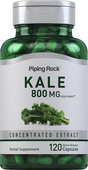 Piping Rock Kale Extract 800Mg. 120 Capsulas