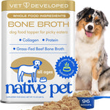 Native Pet Bone Broth for Dogs 96 Servicios 269Gr.