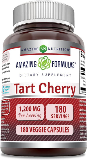 Amazing Formulas Tart Cherry 1200Mg. 180 Capsulas