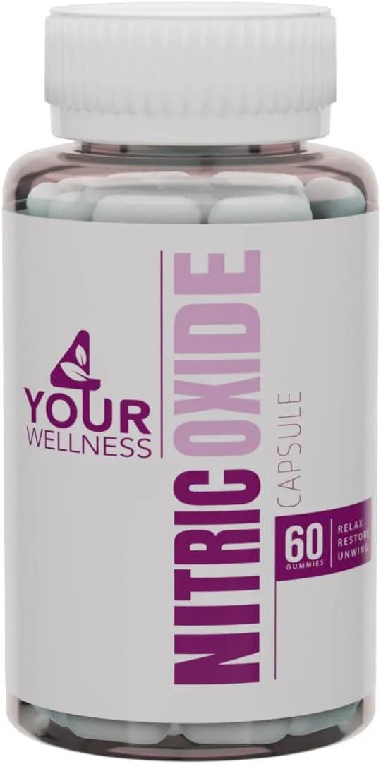 4 YOUR WELLNESS - 4 Your Wellness Nitric Oxide 60 Capsulas - The Red Vitamin MX - Suplementos Alimenticios - {{ shop.shopifyCountryName }}