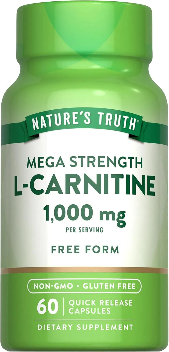 NATURE'S TRUTH - Nature's Truth L-Carnitine 1000Mg. 60 Capsulas - The Red Vitamin MX - Suplementos Alimenticios - {{ shop.shopifyCountryName }}