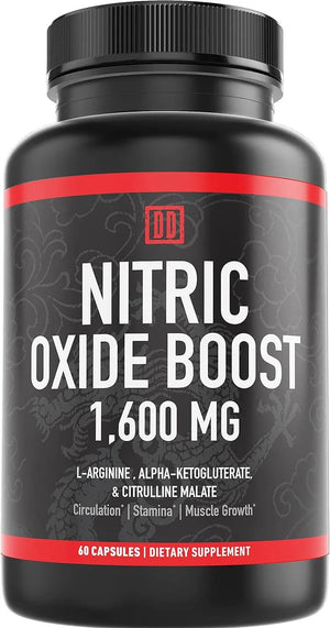 DOUBLE DRAGON ORGANICS - Double Dragon Organics Nitric Oxide Booster 1600Mg. 60 Capsulas - The Red Vitamin MX - Suplementos Alimenticios - {{ shop.shopifyCountryName }}