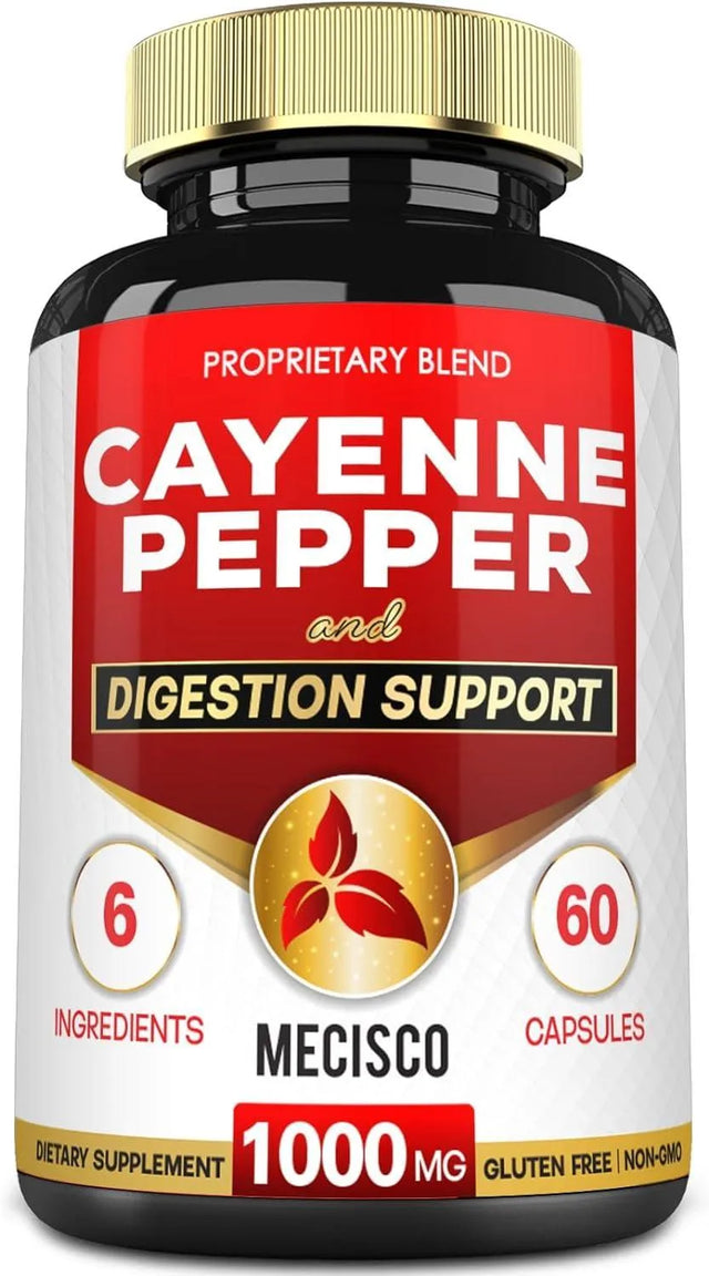 MECISCO - Mecisco 6in1 Cayenne Pepper 60 Capsulas - The Red Vitamin MX - Suplementos Alimenticios - {{ shop.shopifyCountryName }}