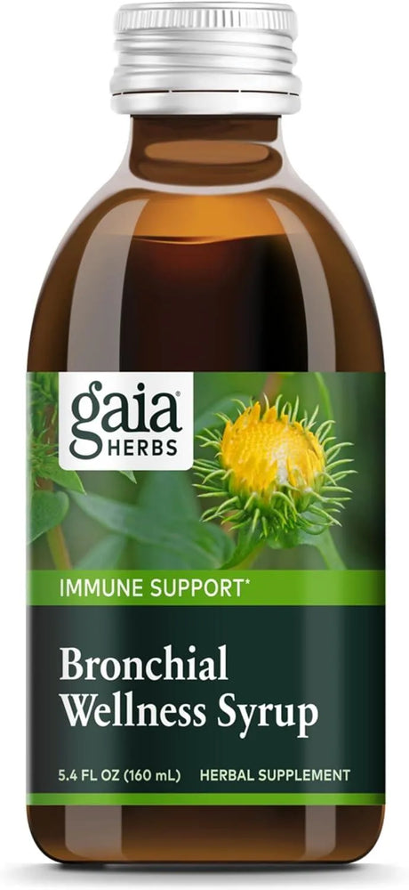 GAIA HERBS - Gaia Herbs Bronchial Wellness Syrup 160Ml. - The Red Vitamin MX - Suplementos Alimenticios - {{ shop.shopifyCountryName }}