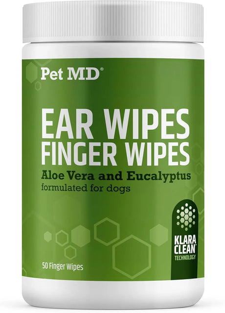 PET MD - Pet MD Ear Finger Wipes for Dogs 50 Toallitas - The Red Vitamin MX - Cuidado Del Oído De Perros - {{ shop.shopifyCountryName }}